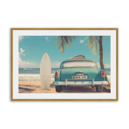 [Color:Polished Gold], Picture of art in a Polished Gold frame