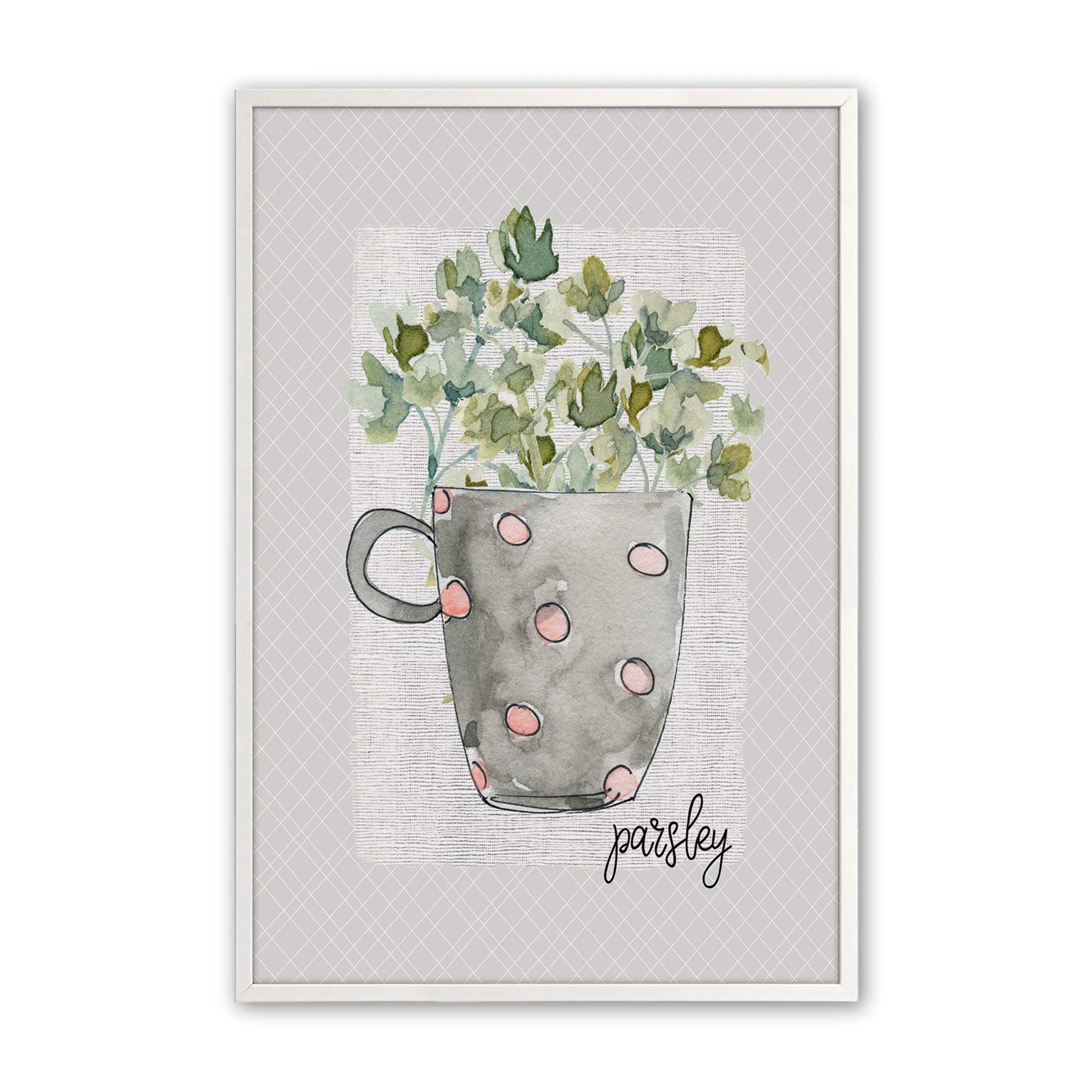 [Color:Opaque White], Picture of art in a Opaque White frame