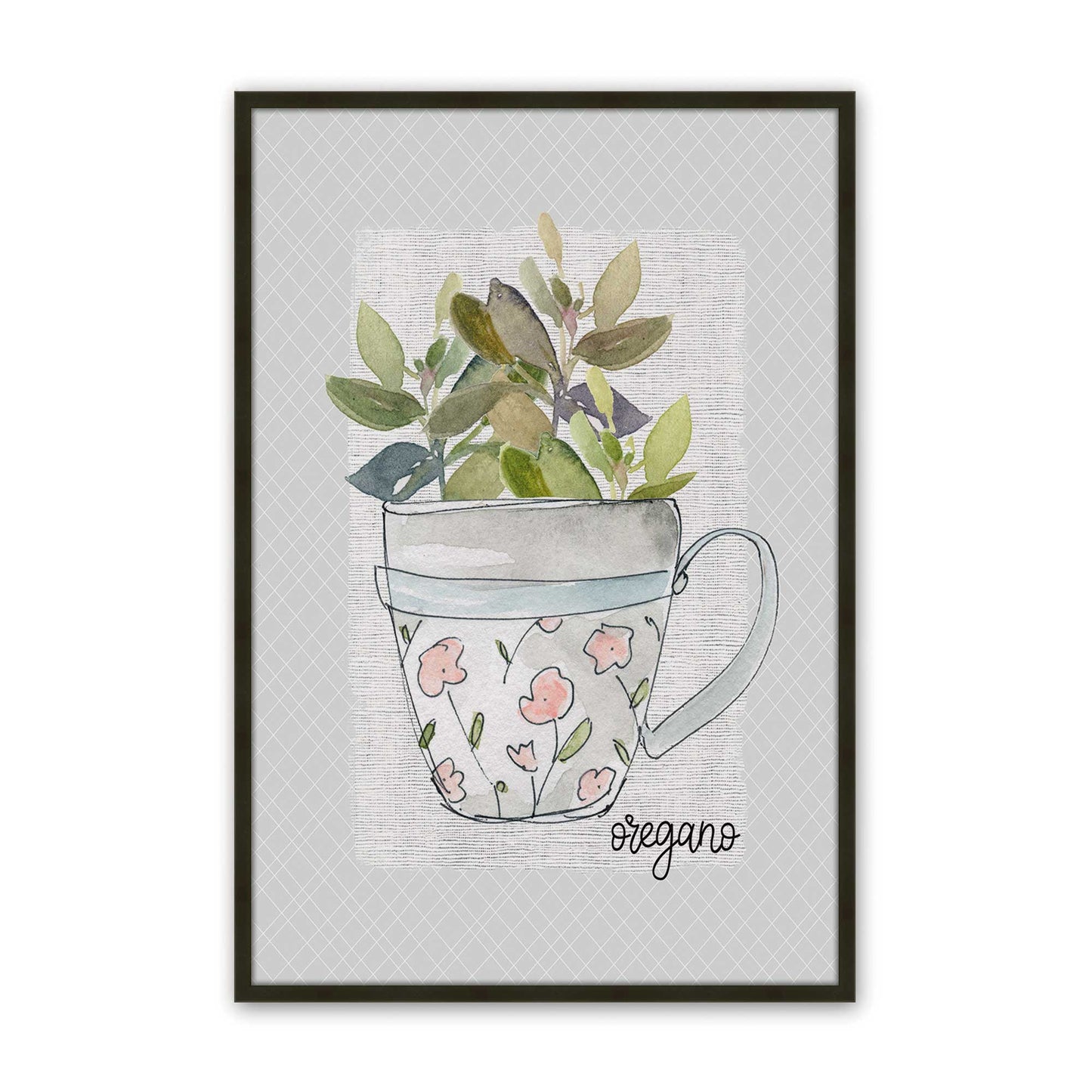 Happy Herbs Set of 4 At Prints
