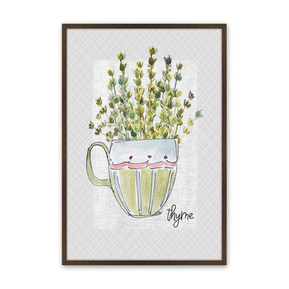 Happy Herbs Set of 4 At Prints