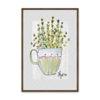 Happy Herbs Set of 4 At Prints