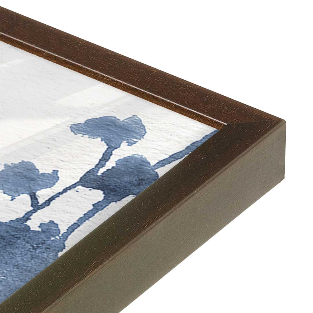 [Color:Belvinder Brown], Picture of art in a Belvinder Brown frame at an angle