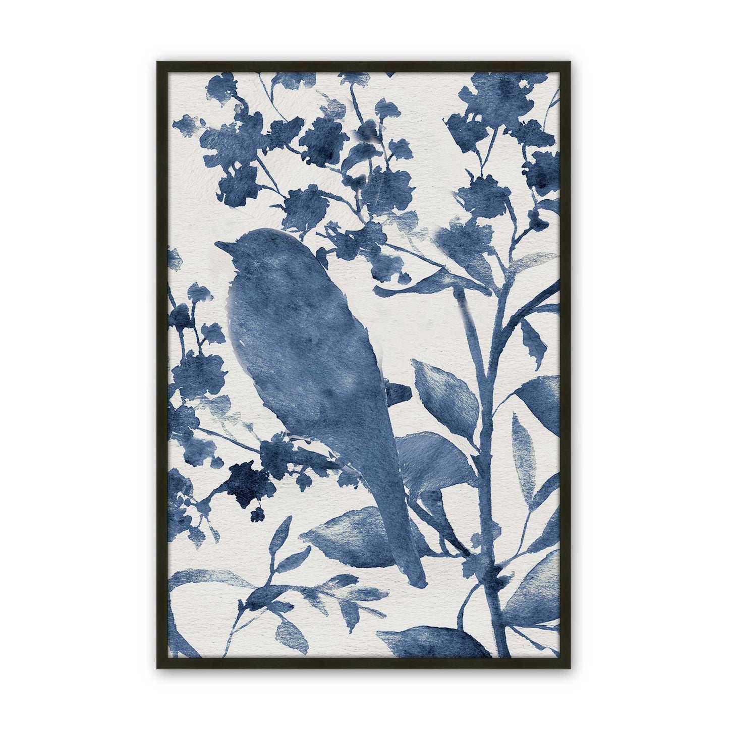 [Color:Satin Black], Picture of art in a Satin Black frame