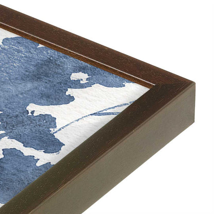 [Color:Belvinder Brown], Picture of art in a Belvinder Brown frame at an angle