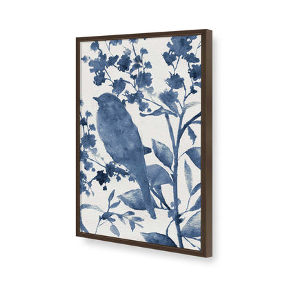 [Color:Brown], Picture of art in a Brown frame of the corner