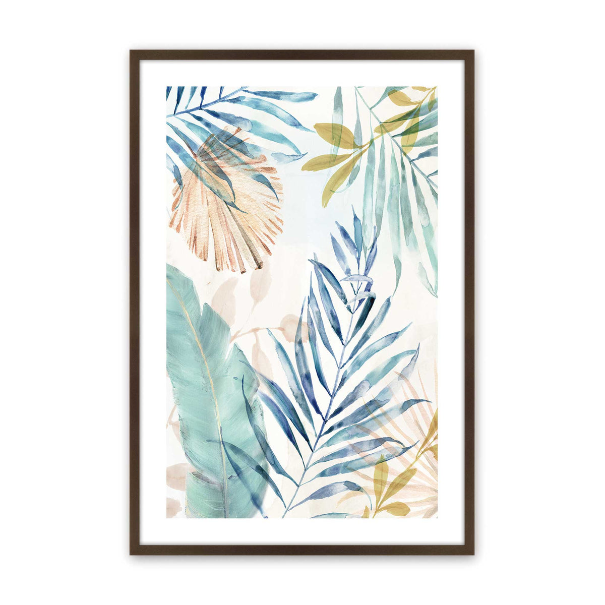 [Color:Belvinder Brown], Picture of art in a Belvinder Brown frame