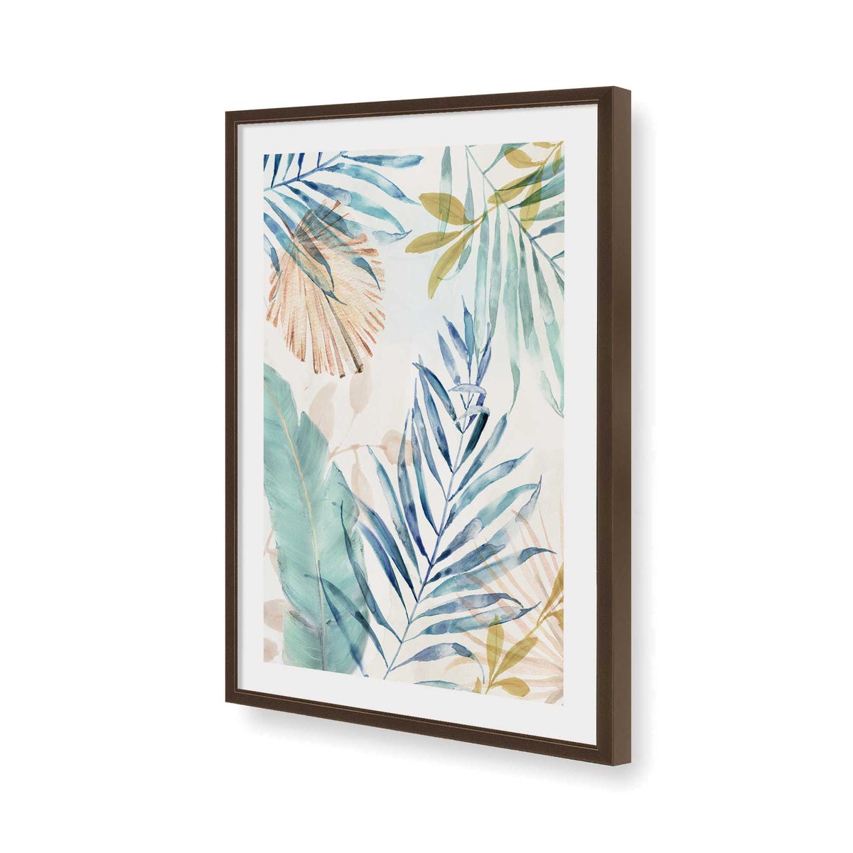 [Color:Belvinder Brown], Picture of art in a Belvinder Brown frame of the corner