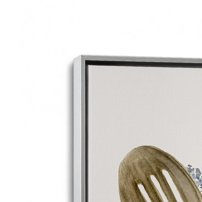 [Color:Polished Chrome], Picture of art in a Polished Chrome frame at an angle