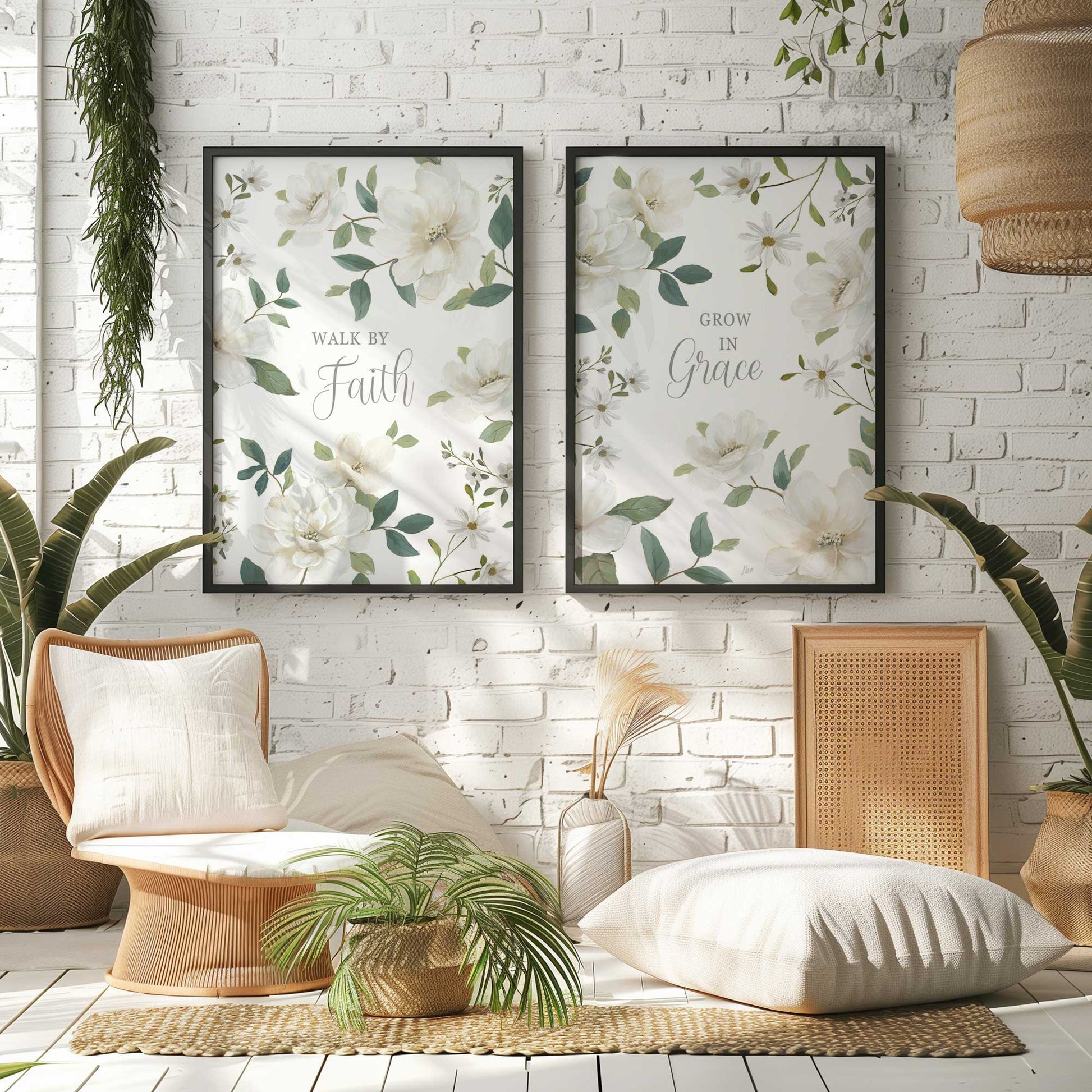 [Color:Opaque White], Picture of art in a Opaque White frame