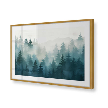 [Color:Polished Gold], Picture of art in a Polished Gold frame of the corner