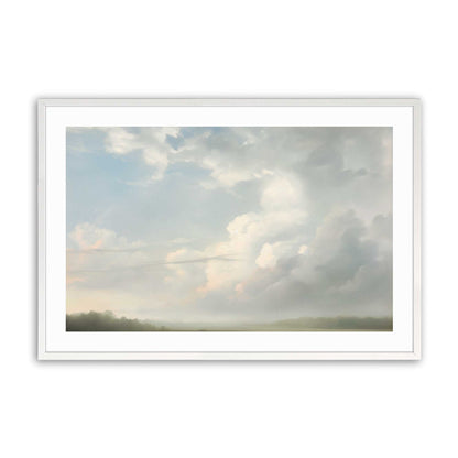[Color:Opaque White], Picture of art in a Opaque White frame