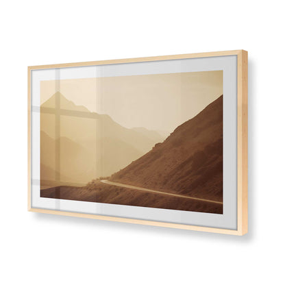 [Color:Raw Maple], Picture of art in a Raw Maple frame of the corner