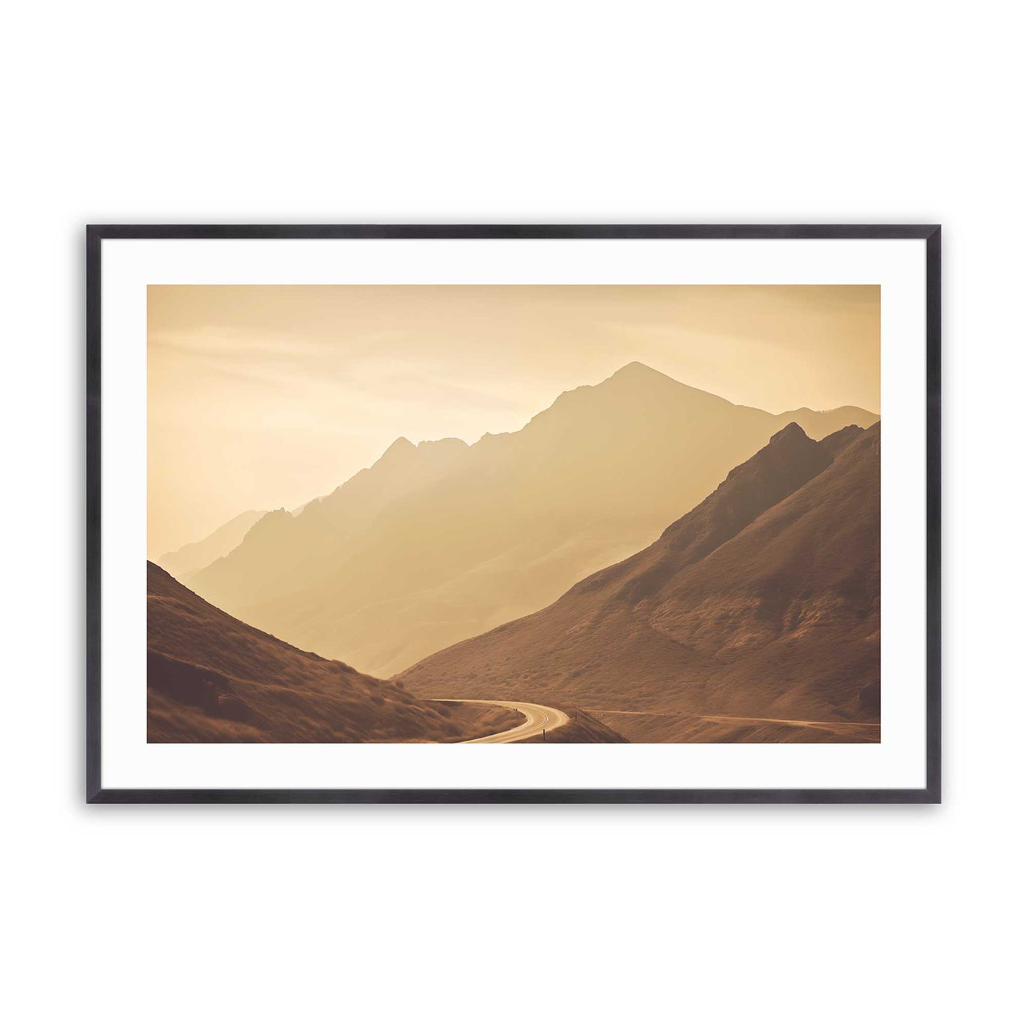 [Color:Weathered Zinc], Picture of art in a Weathered Zinc frame