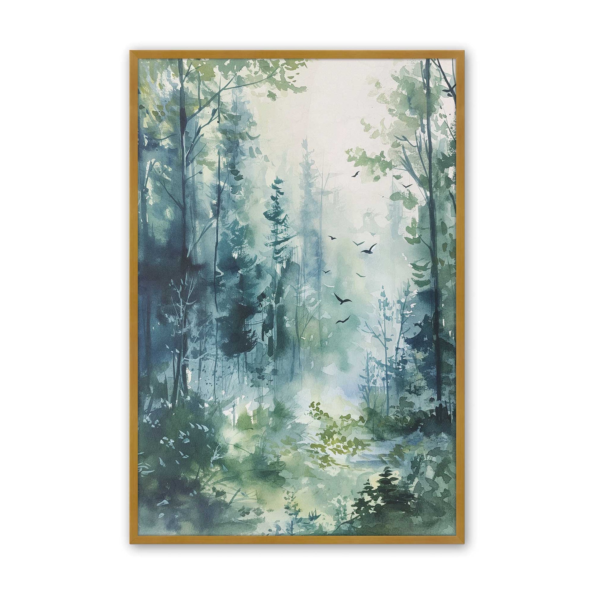 [Color:Polished Gold], Picture of art in a Polished Gold frame