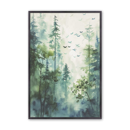 [Color:Weathered Zinc], Picture of art in a Weathered Zinc frame