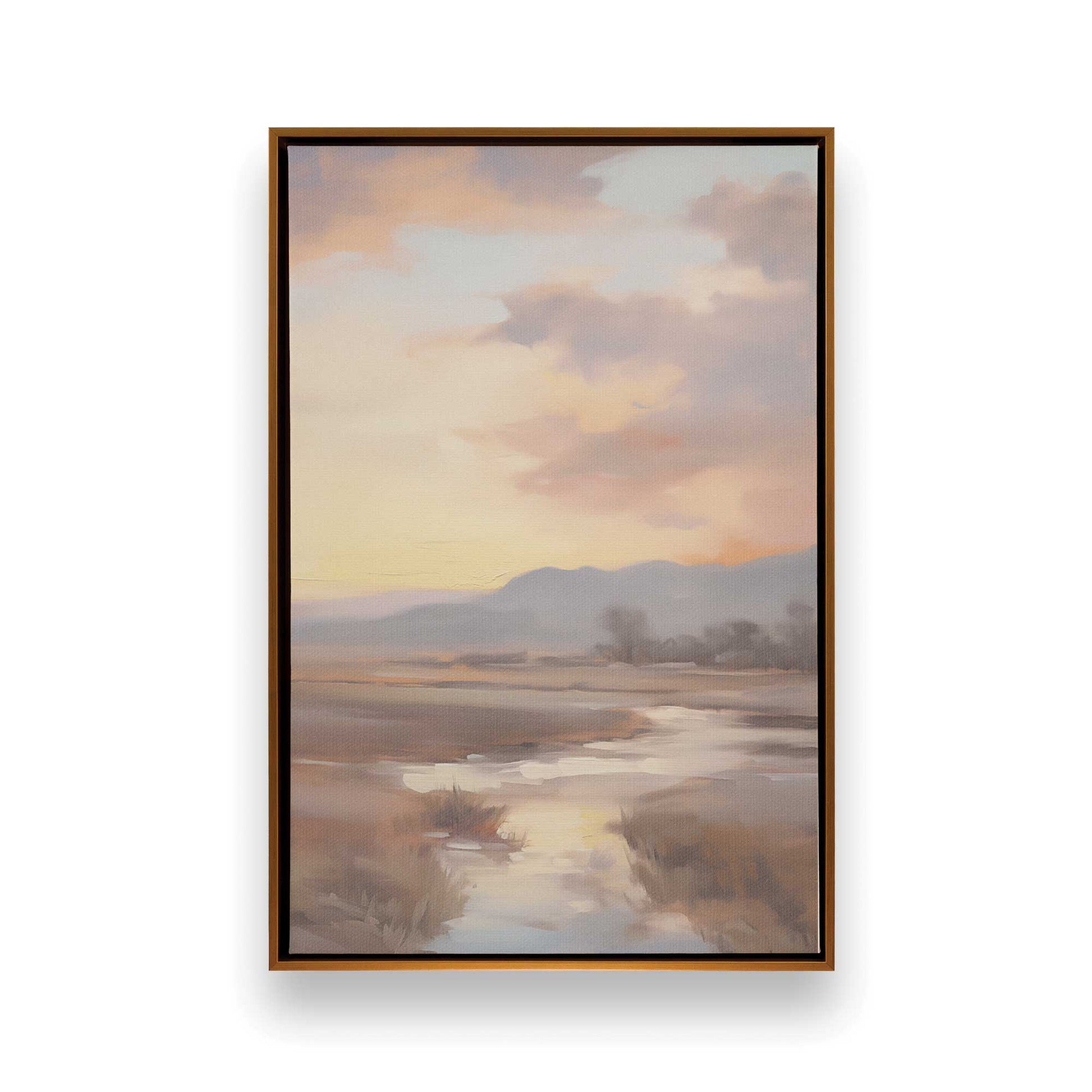 [Color:Polished Gold], Picture of art in a Polished Gold frame