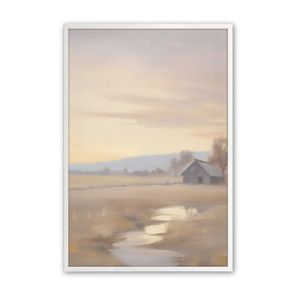 Quiet Country Scenes Art Print, Set of 2