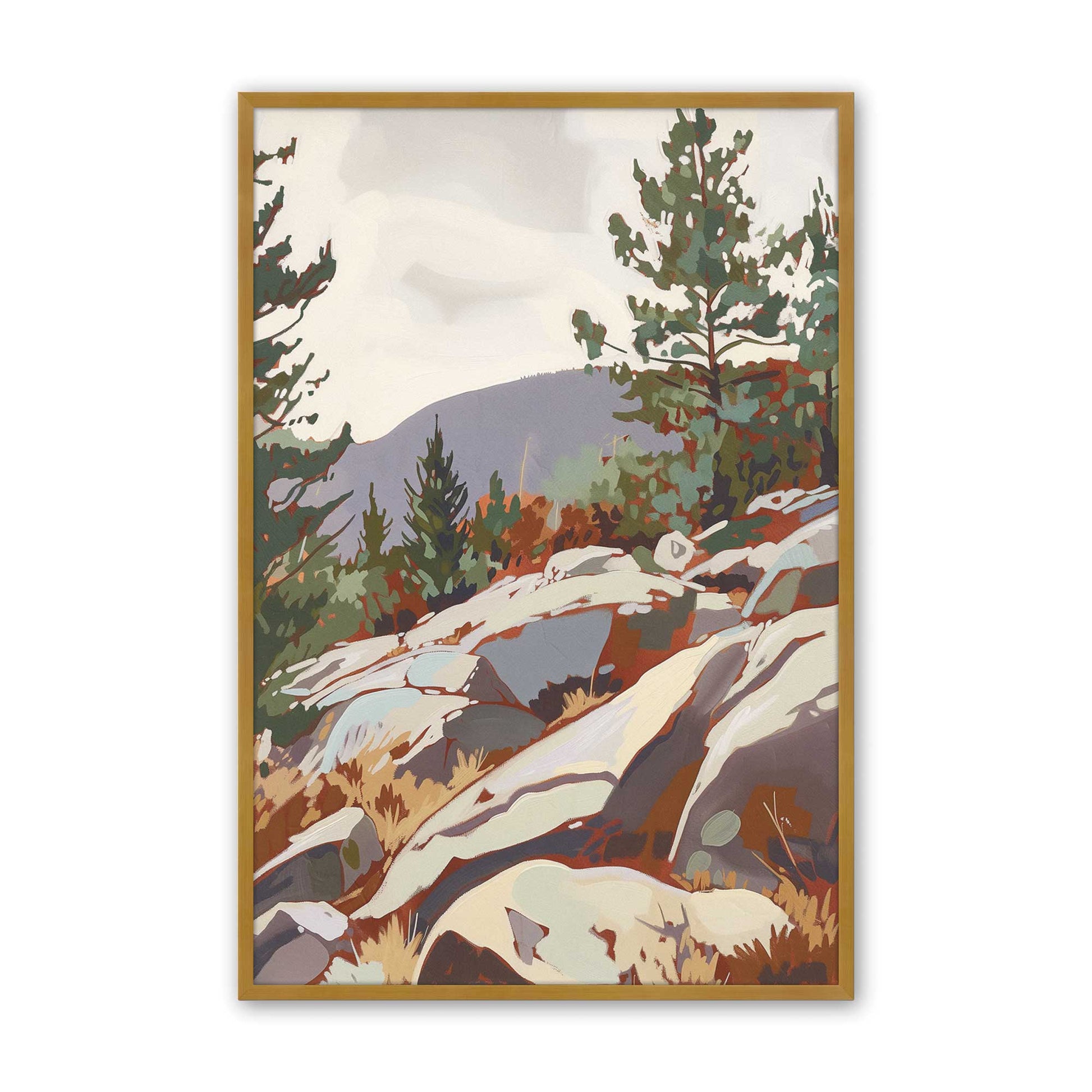 [Color:Polished Gold], Picture of art in a Polished Gold frame