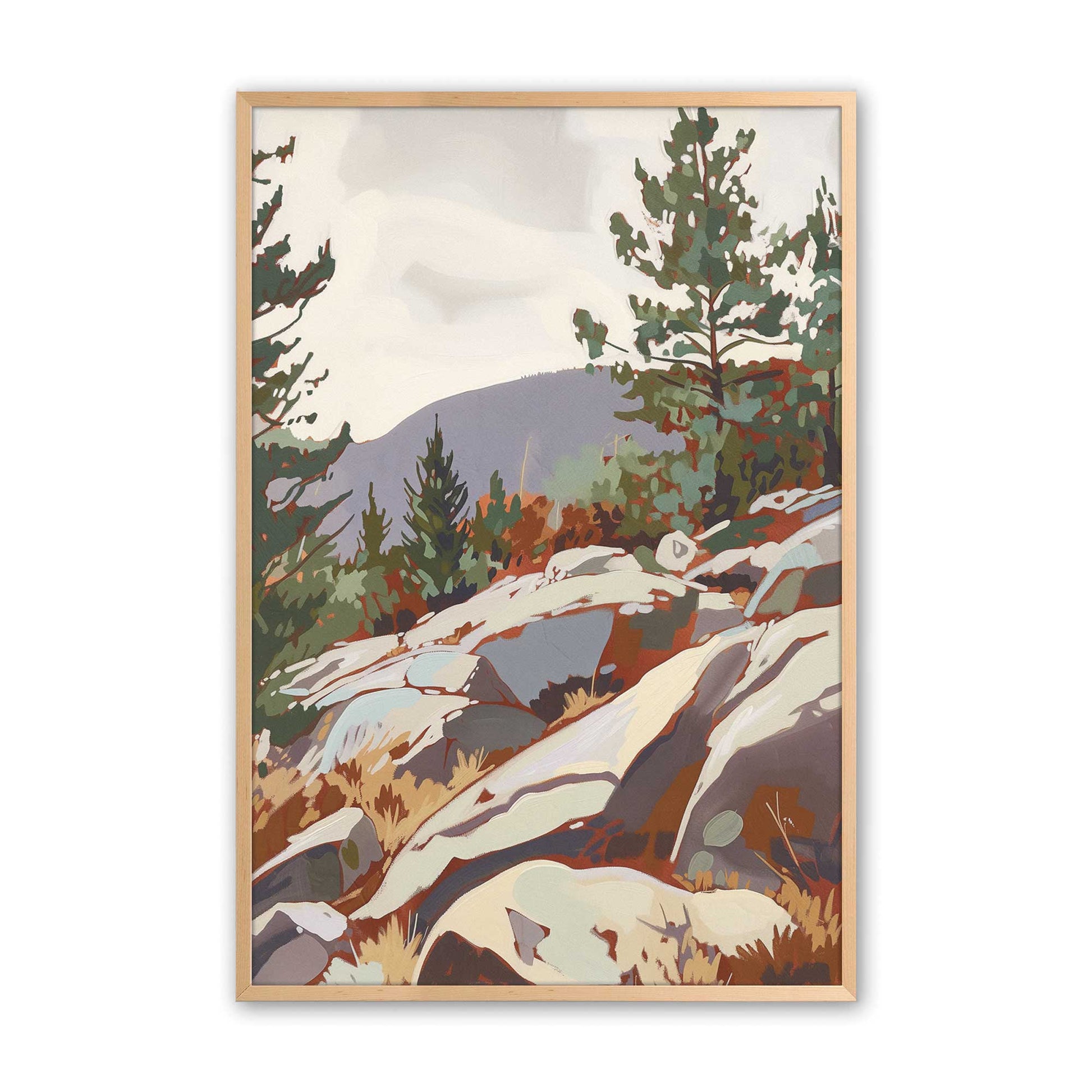 [Color:Raw Maple], Picture of art in a Raw Maple frame