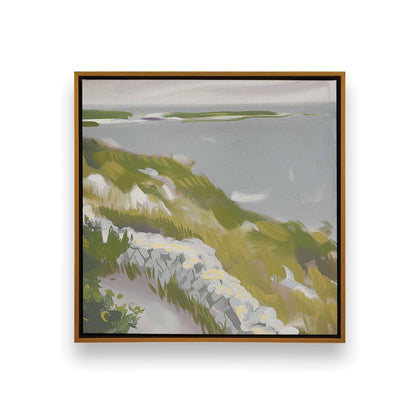Coastal Path to the Sea Canvas Print, Set of 2