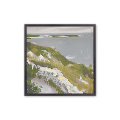 Coastal Path to the Sea Art Print, Set of 2