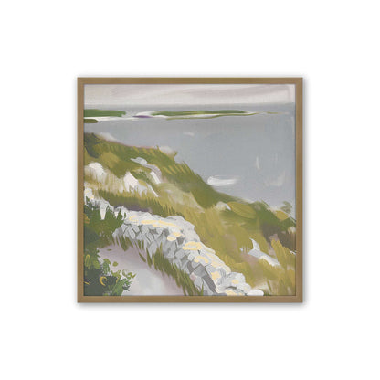 Coastal Path to the Sea Art Print, Set of 2