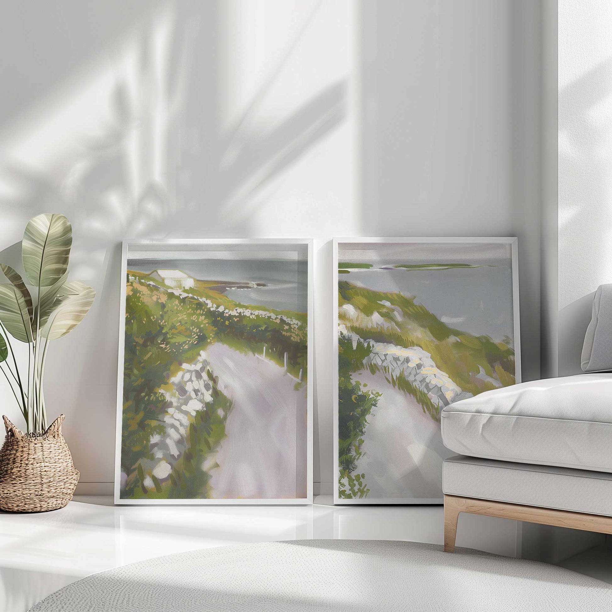 [Color:Weathered Zinc], Picture of art in a Weathered Zinc frame