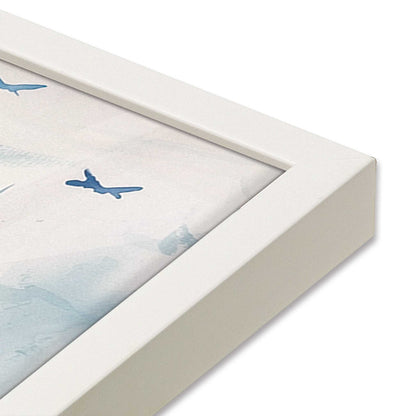 [Color:Opaque White], Picture of art in a Opaque White frame