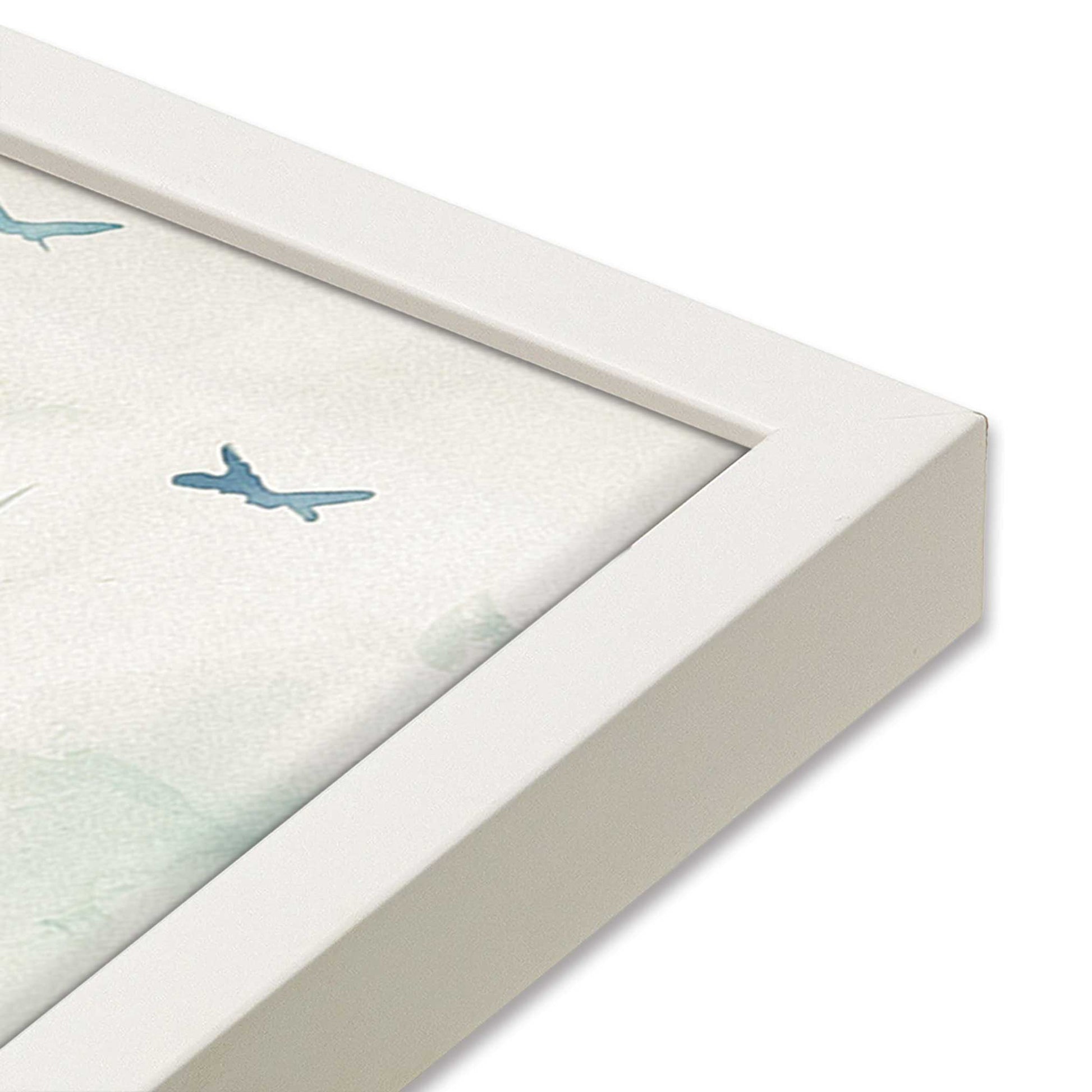 [Color:Opaque White], Picture of art in a Opaque White frame