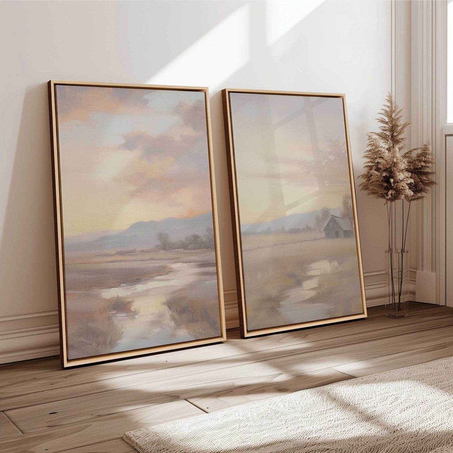 [Color:Satin Black], Picture of art in a Satin Black frame