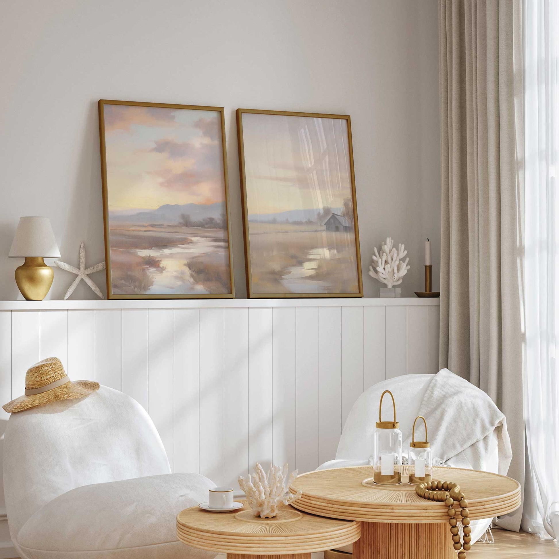 [Color:Opaque White], Picture of art in a Opaque White frame