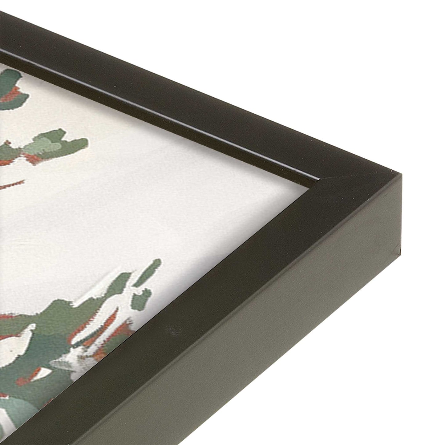 [Color:Satin Black], Picture of art in a Satin Black frame