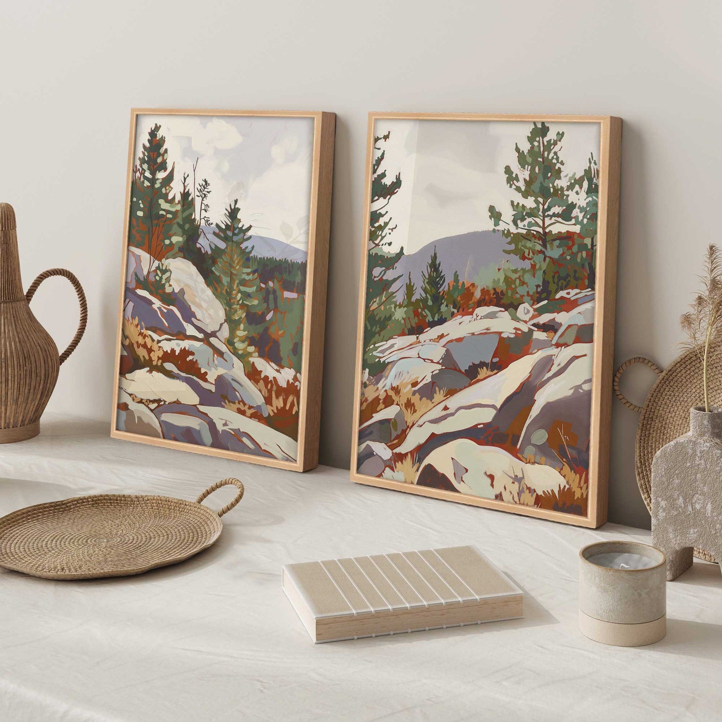 [Color:Brushed Gold], Picture of art in a Brushed Gold frame