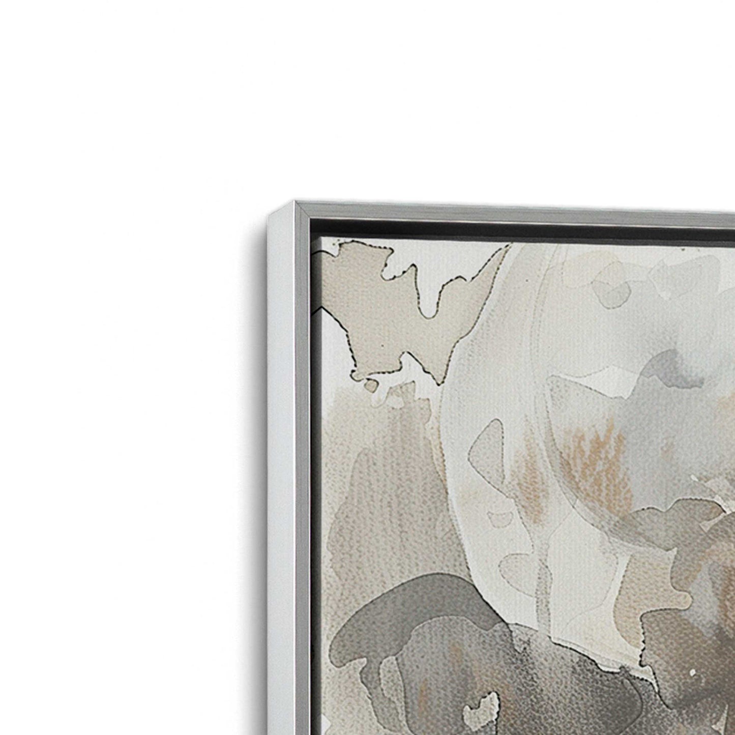 Bisons in Watercolor Canvas Print, Set of 2