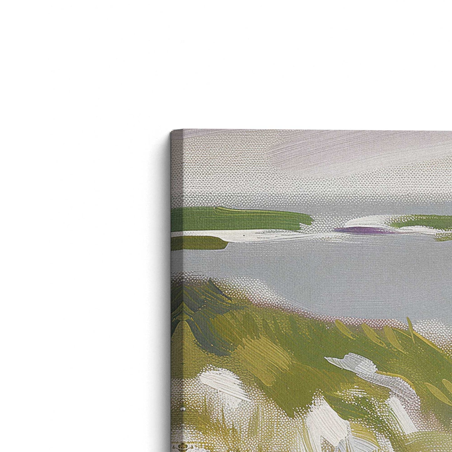 Coastal Path to the Sea Canvas Print, Set of 2