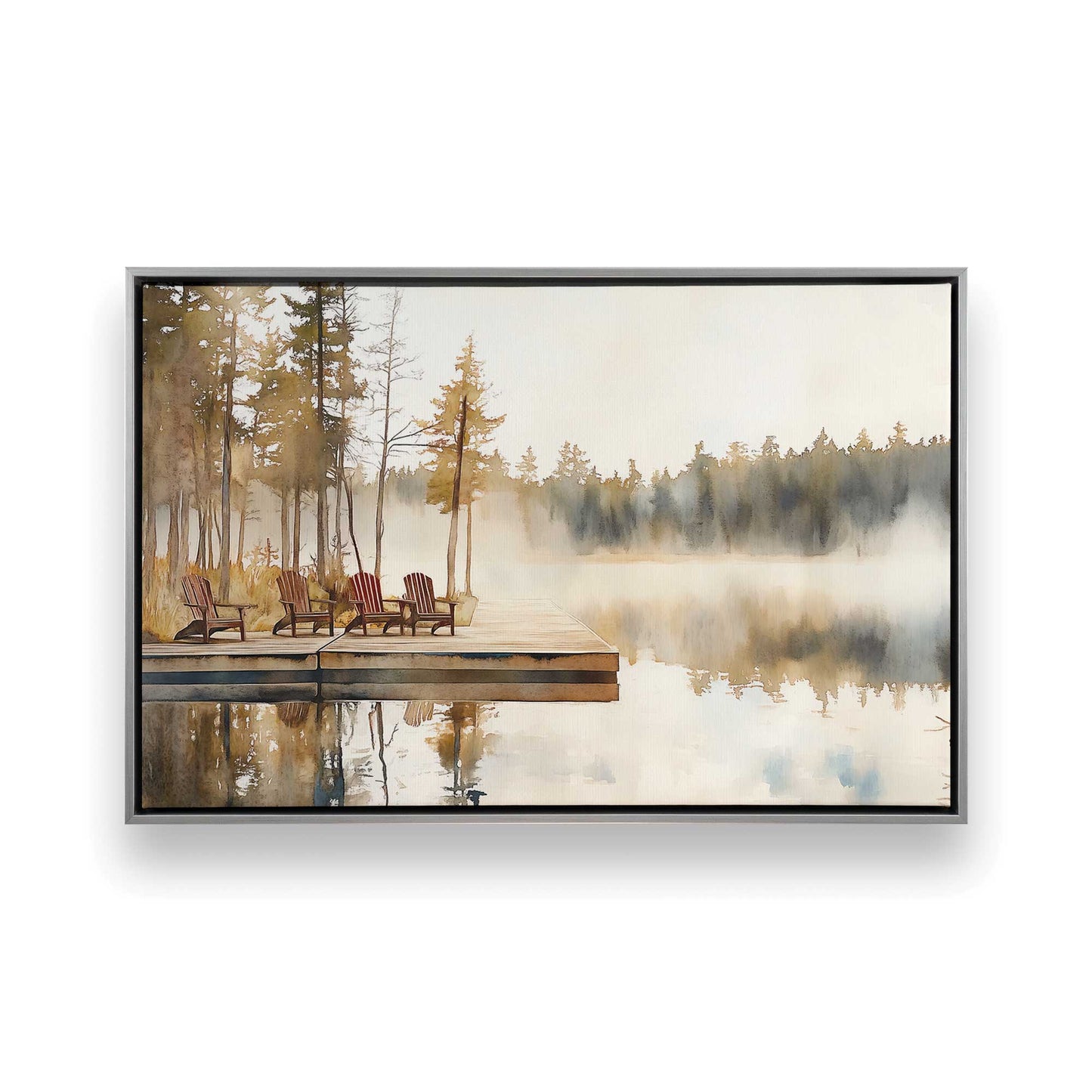 [Color:Polished Chrome], Picture of art in a Polished Chrome frame