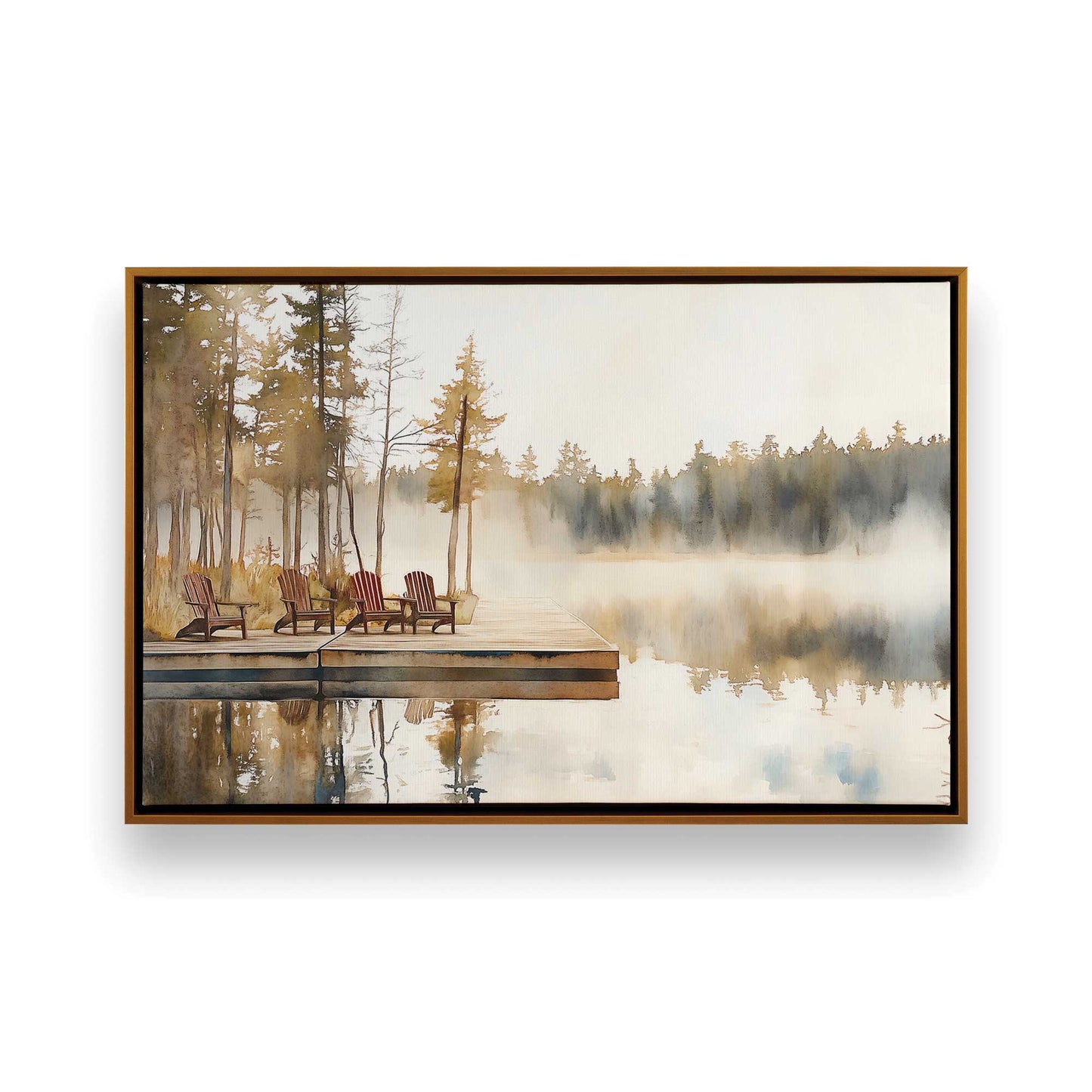 [Color:Polished Gold], Picture of art in a Polished Gold frame