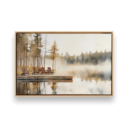 [Color:American Maple], Picture of art in a American Maple frame