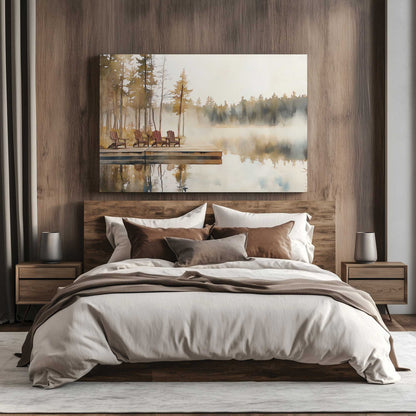 Picture of art in a room