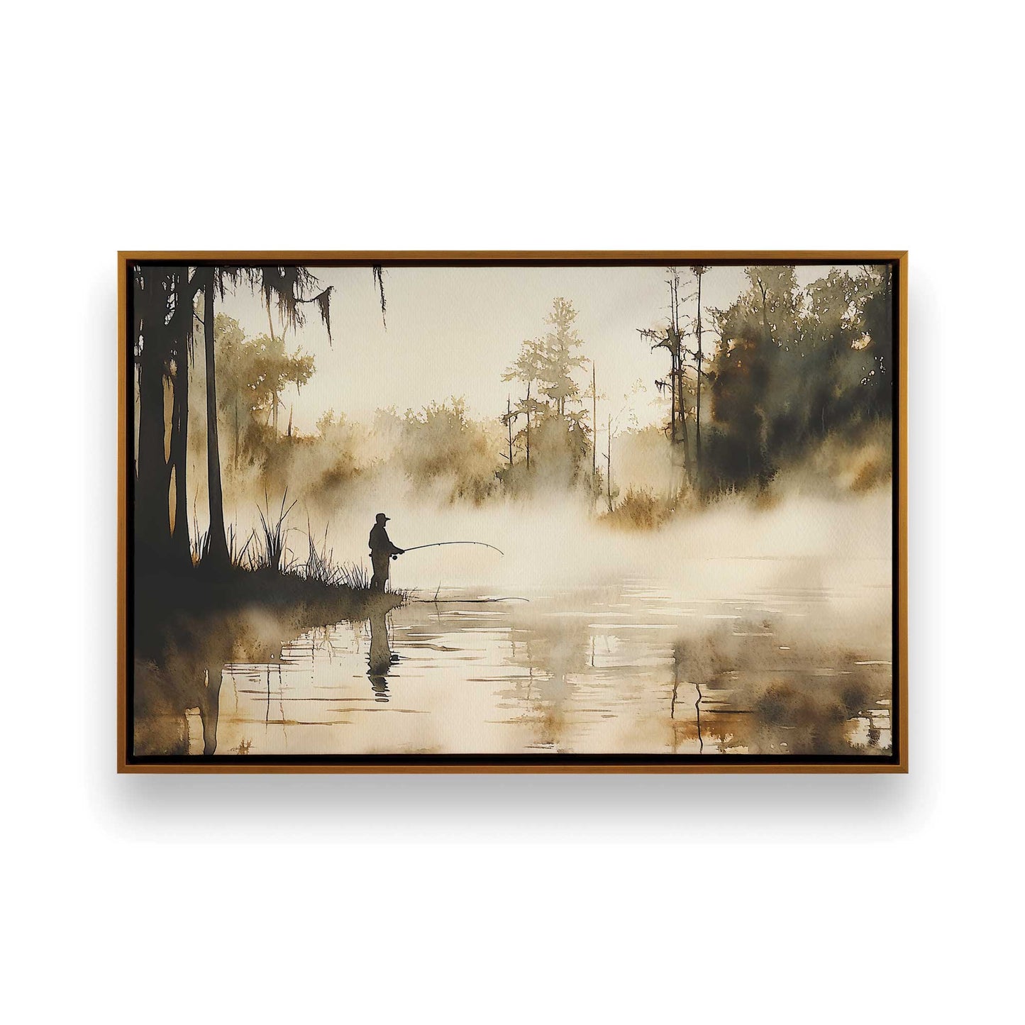 [Color:Polished Gold], Picture of art in a Polished Gold frame