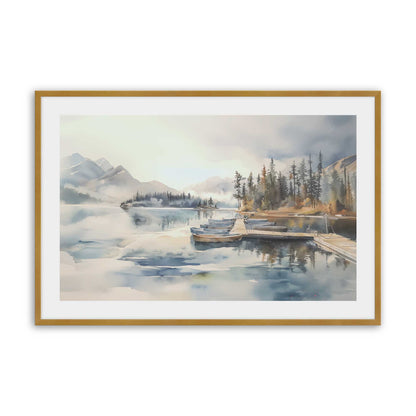 [Color:Polished Gold], Picture of art in a Polished Gold frame