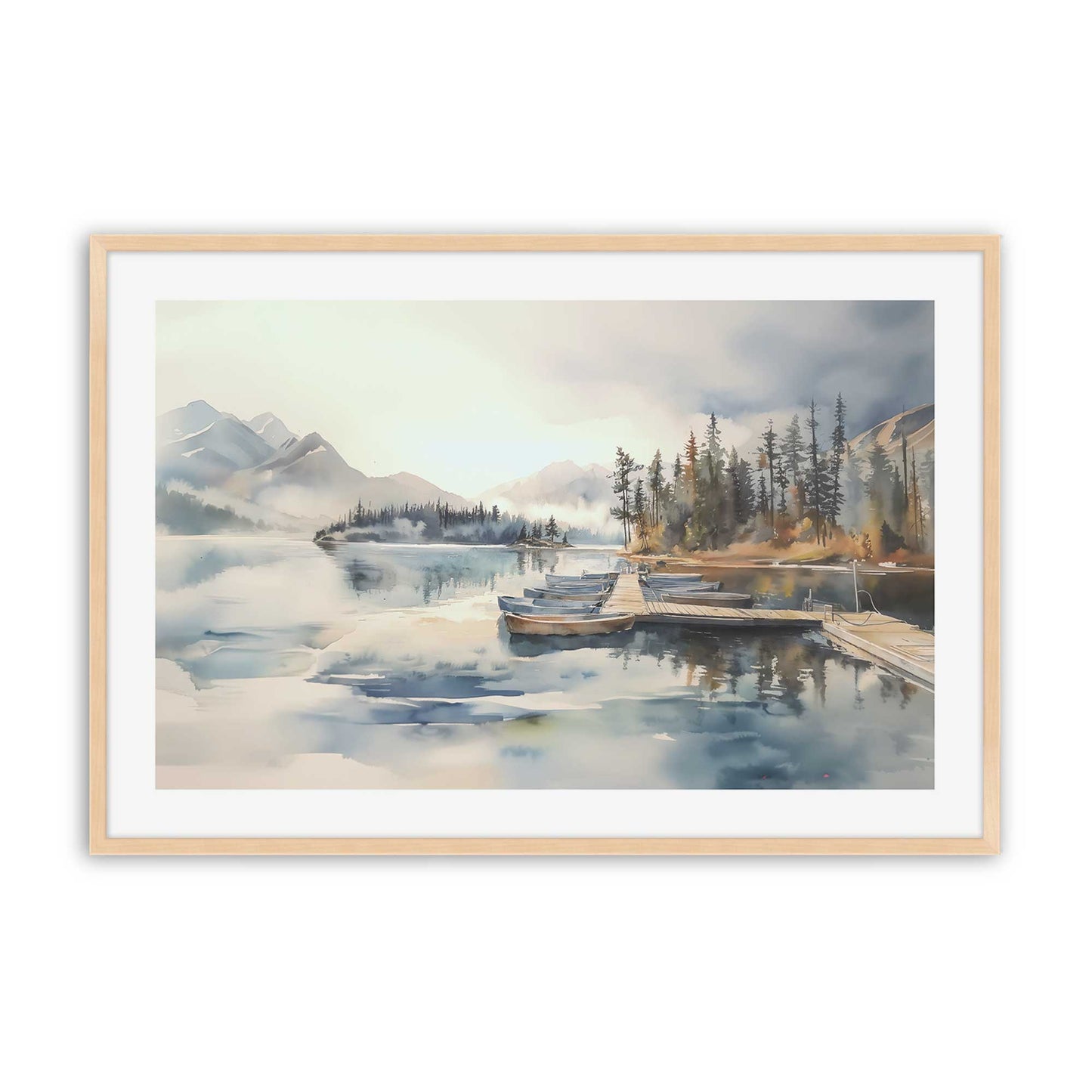 [Color:Raw Maple], Picture of art in a Raw Maple frame