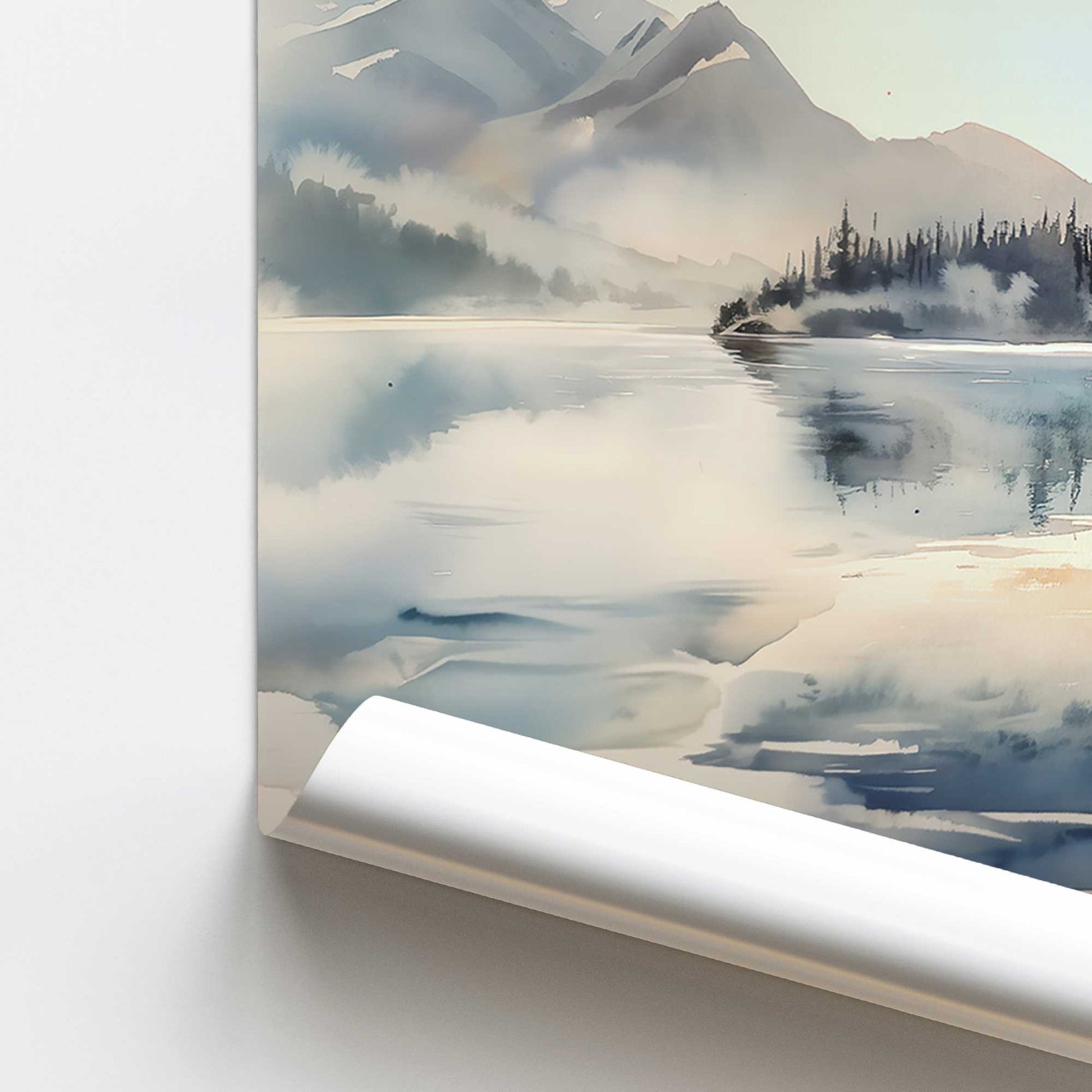 [Color:Rolled Print], Picture of close up of art