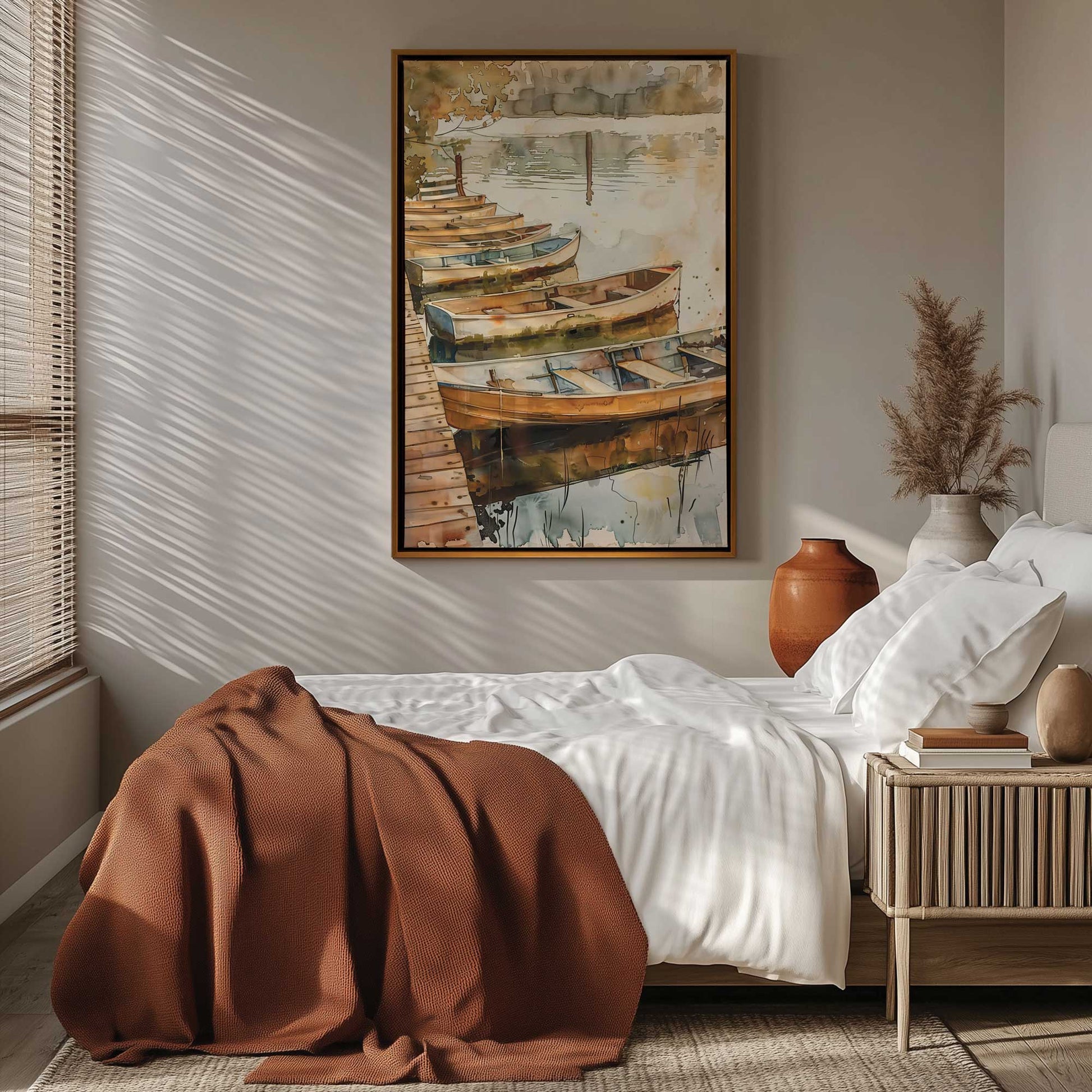 Picture of art in a room