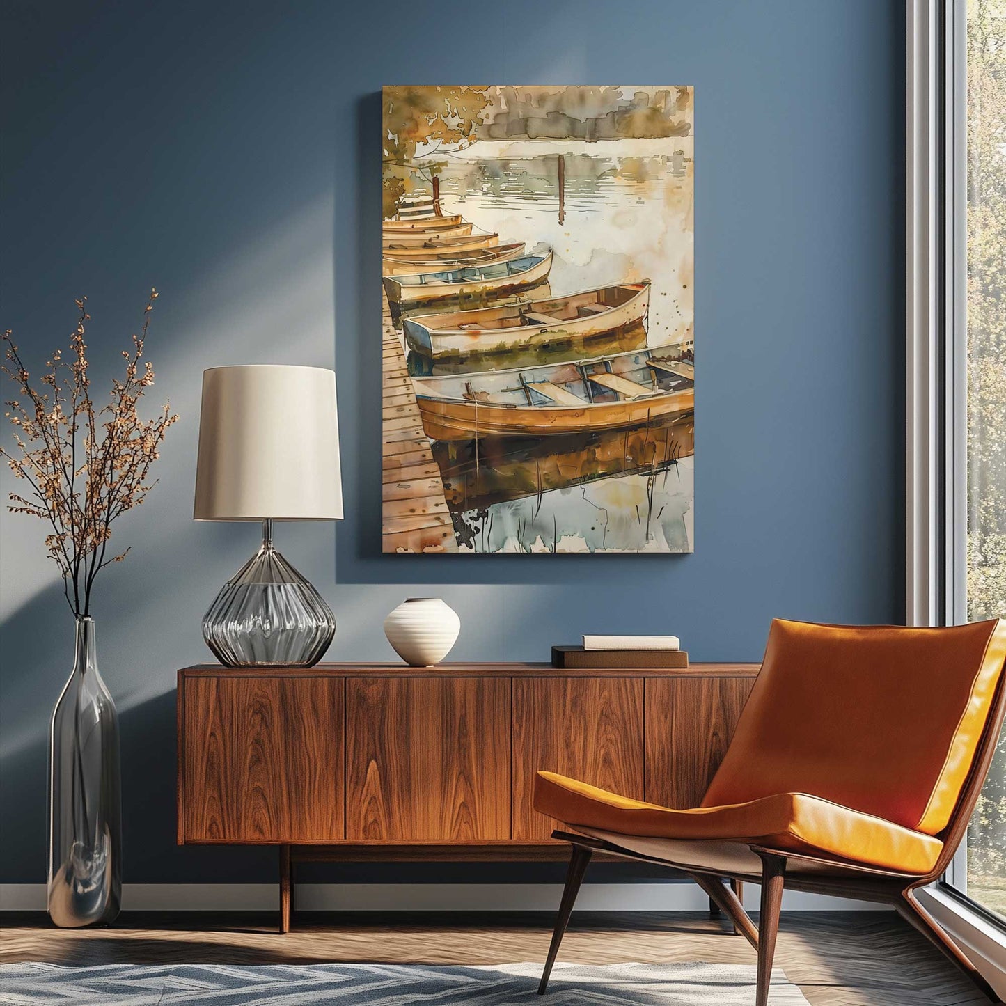 Picture of art in a room