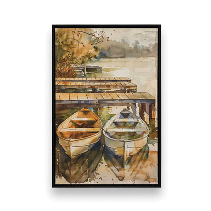 [Color:Satin Black], Picture of art in a Satin Black frame