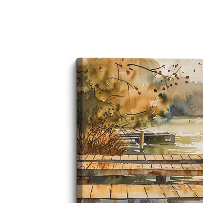 [Color:Stretched Canvas], Picture of the corner of the art