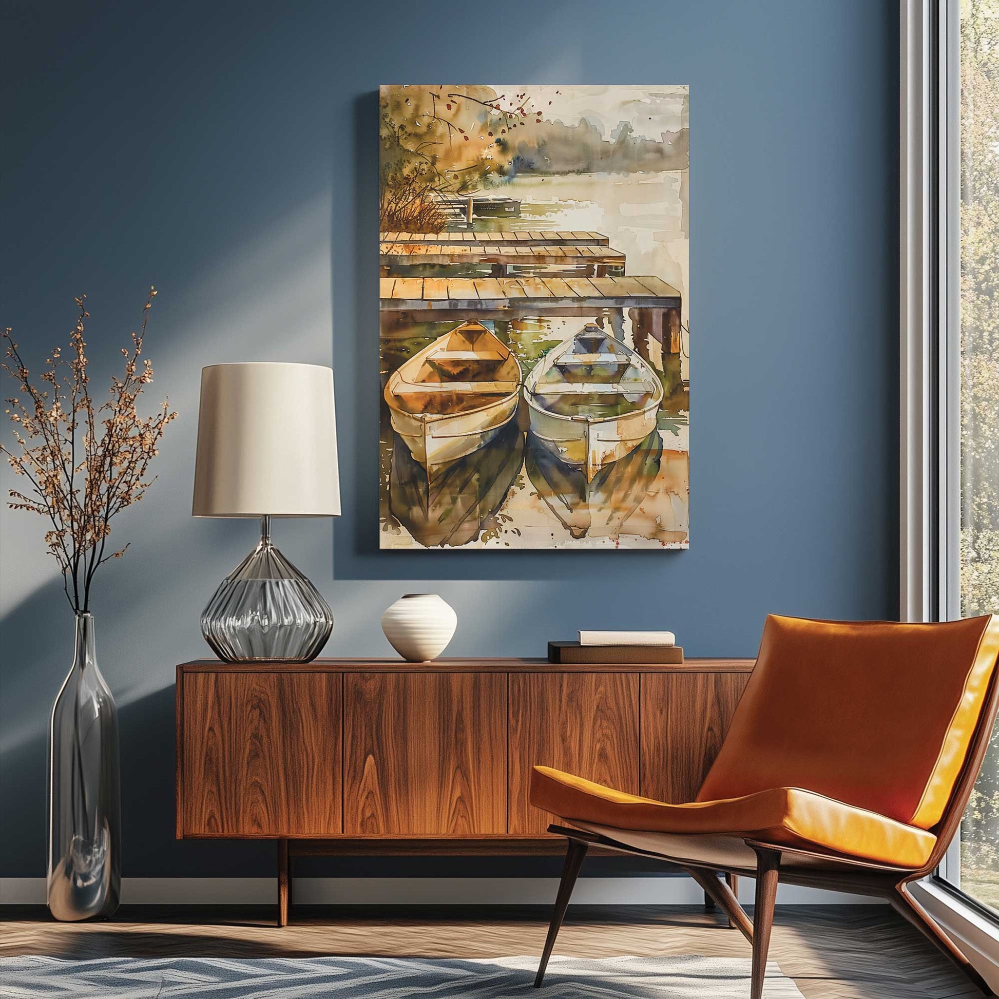 Picture of art in a room