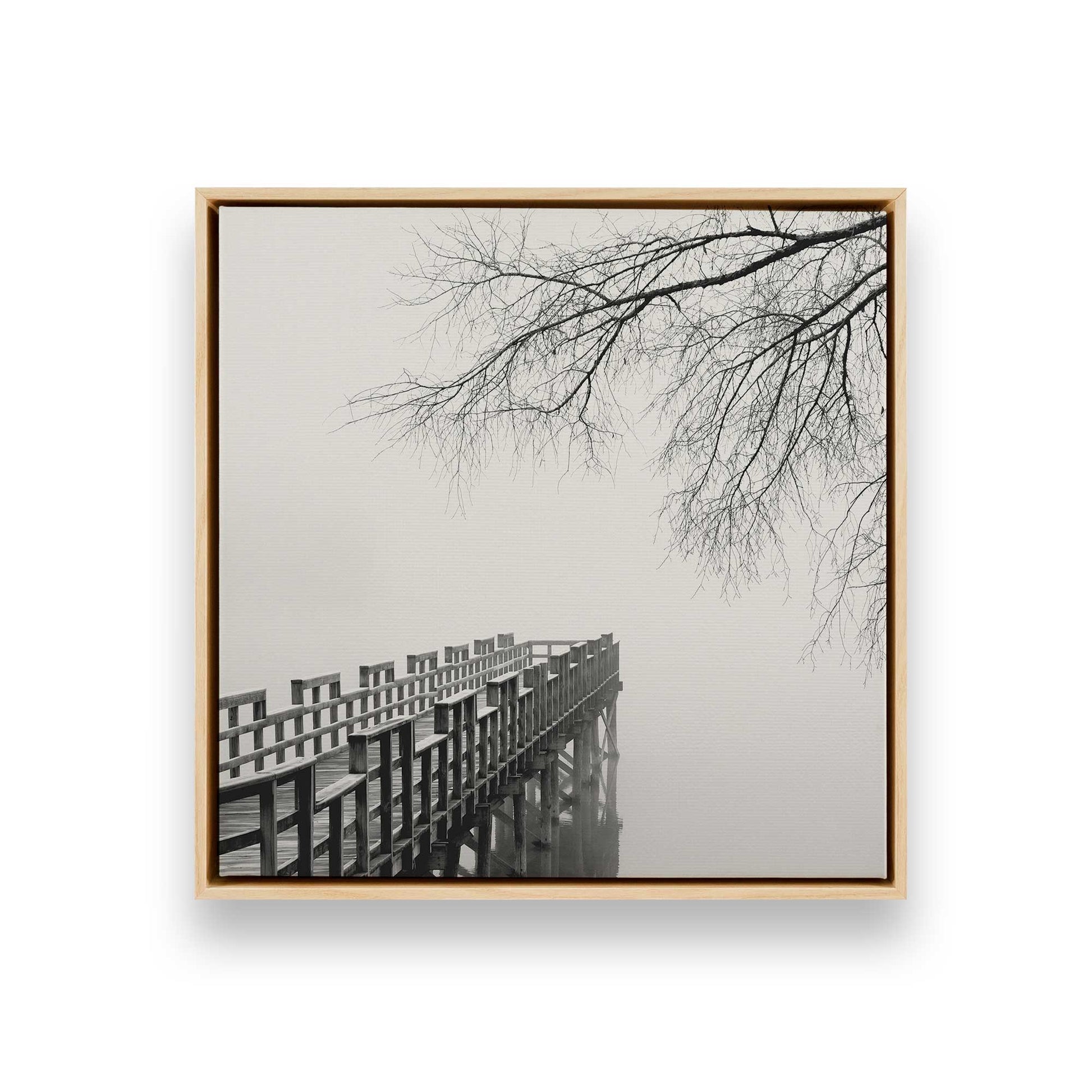 [Color:American Maple], Picture of art in a American Maple frame