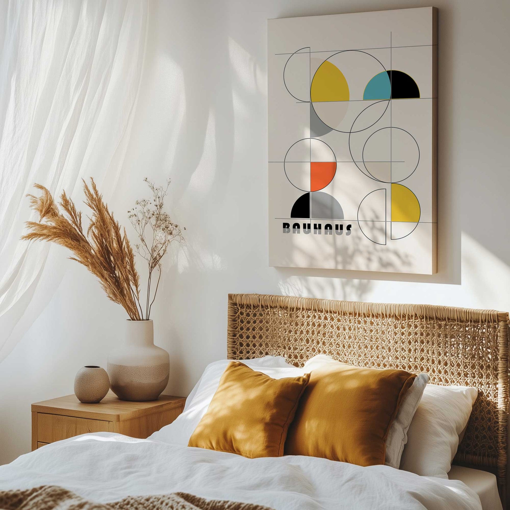 Picture of art in a room